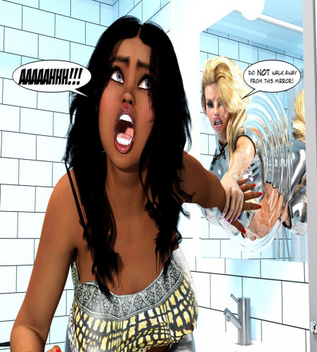 Erismanor - The bimbo in the mirror 3D Porn Comic
