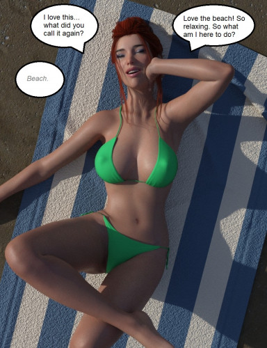Simplegreenbag - Collecting Data 3D Porn Comic